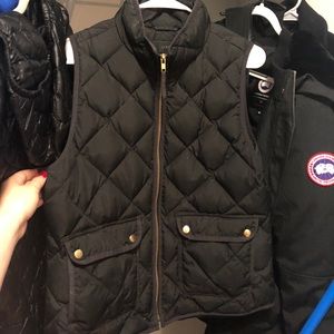 Black J Crew Vest M